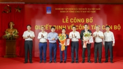 Công bố và trao quyết định về công tác cán bộ cấp cao của PV GAS