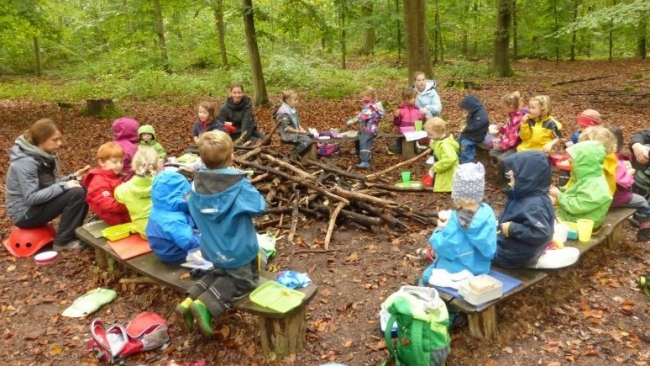 Những ngôi trường mẫu giáo trong rừng ở Châu Âu