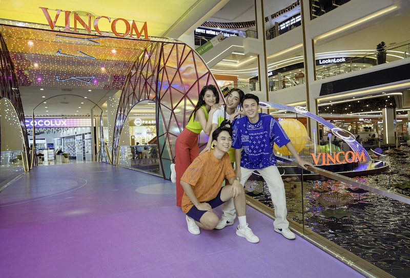 Không gian tại Vincom Mega Mall Smart City được đầu tư với những dấu ấn công nghệ hiện đại