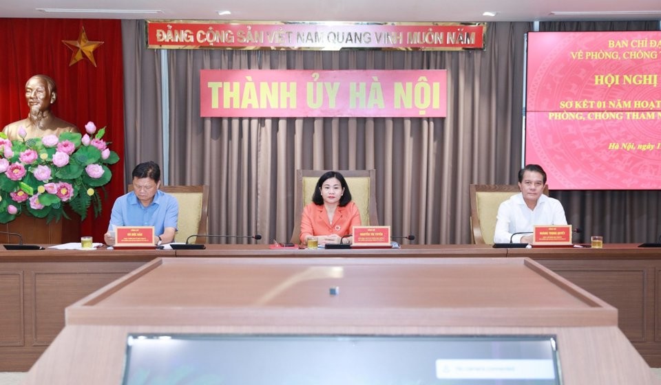 Hà Nội là địa phương sớm nhất cả nước thành lập Ban Chỉ đạo về phòng, chống tham nhũng, tiêu cực