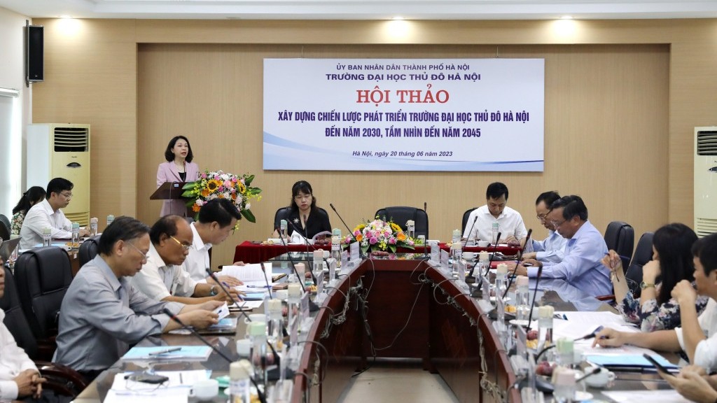 Phát triển Trường Đại học Thủ đô trong tầm nhìn dài với lộ trình, giải pháp gắn với quy hoạch Thủ đô