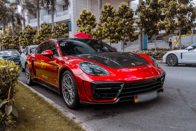Cận cảnh Porsche Panamera độ GTR Edition từ TopCar Design độc nhất Việt Nam