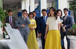 Đệ nhất phu nhân Hàn Quốc tham dự sự kiện giới thiệu chương trình Solve for Tomorrow