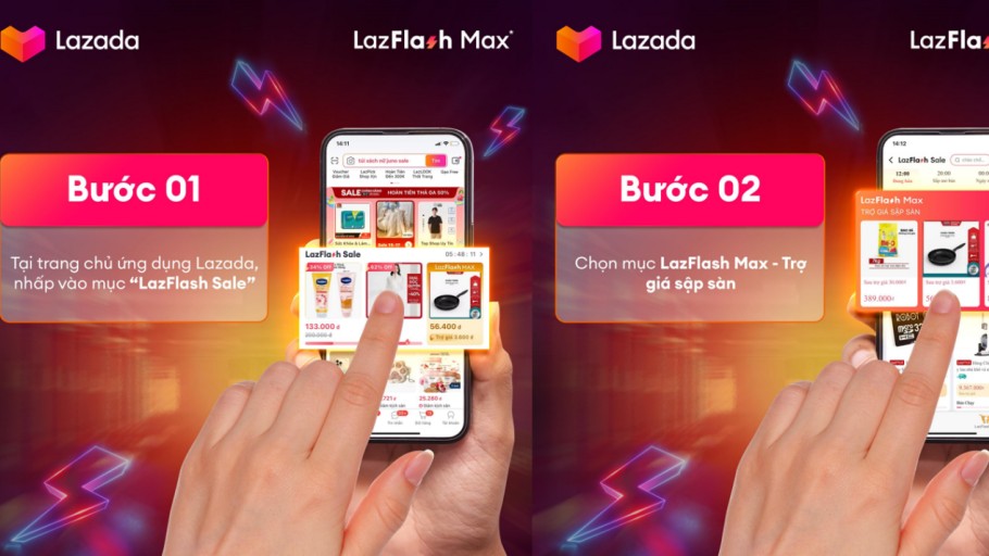 LazFlash Max và “Sale hết dưới 49k”: Hai kênh mua sắm không thể bỏ lỡ trên Lazada