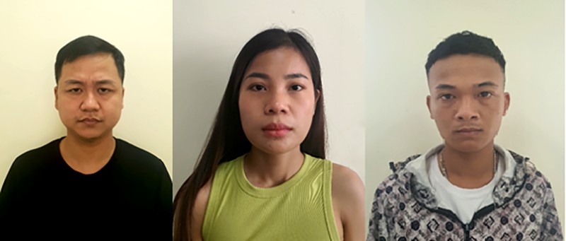 Các đối tượng Hoàng Văn Tuệ, Nguyễn Thị Thu Quyên và Phạm Huy Hiếu bị khởi tố về tội buôn bán hàng giả
