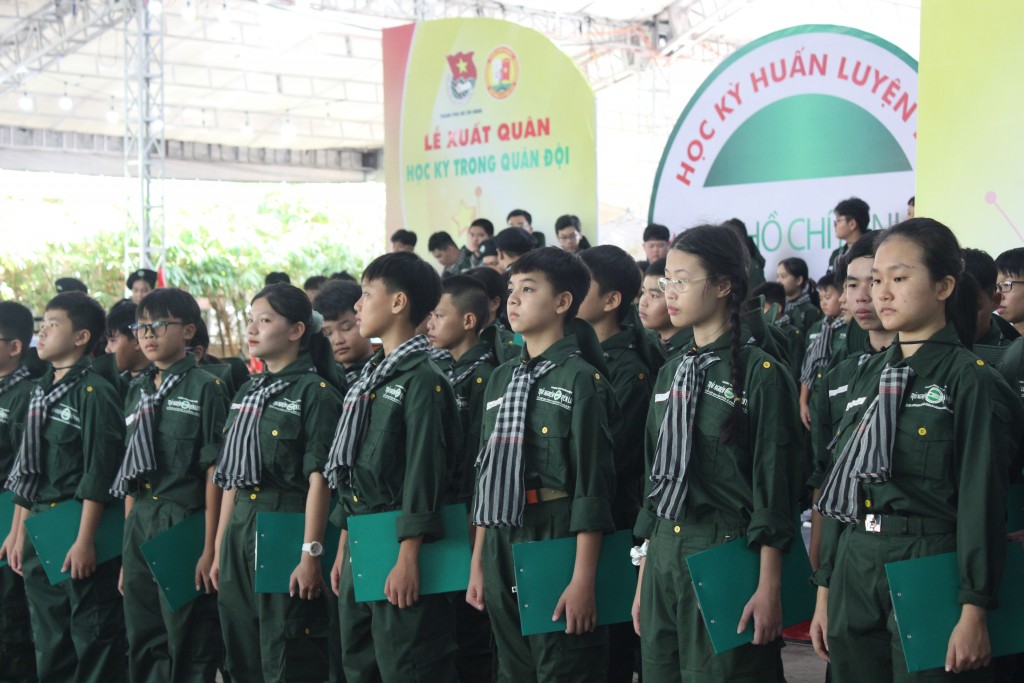 137 chiến sĩ nhí tham gia học kỳ quân đội “Chúng con đã trưởng thành”