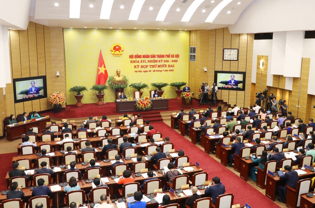 Khai mạc kỳ họp thường lệ giữa năm của HĐND TP Hà Nội