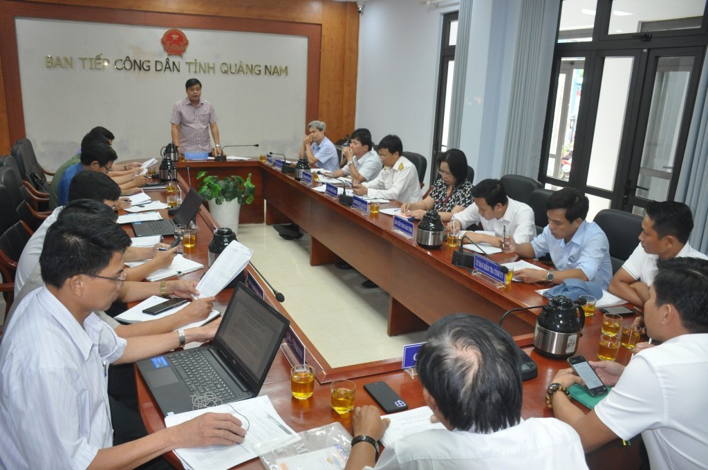 UBND tỉnh Quảng Nam tiếp công dân liên quan đến các dự án của Công ty bách Đạt An