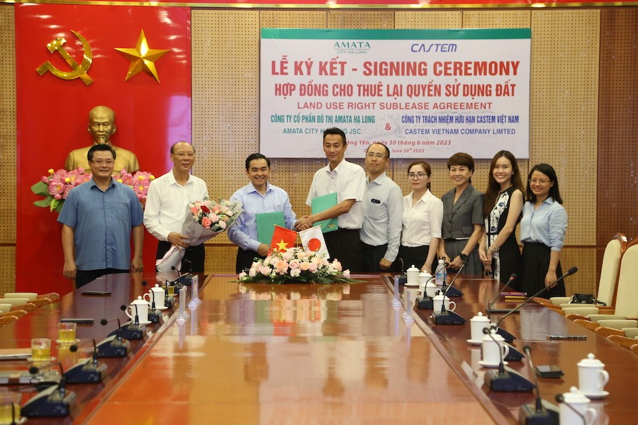Castem Việt Nam là nhà đầu tư Nhật Bản đầu tiên đầu tư vào KCN Sông Khoai