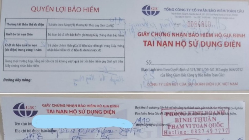 Bảo hiểm Toàn Cầu sử dụng trái phép nhãn hiệu của Tập đoàn Điện lực Việt Nam