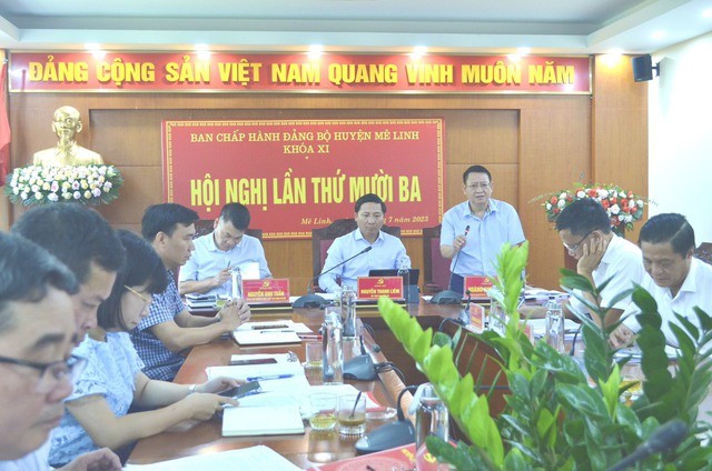 Huyện Mê Linh giải phóng 99% diện tích đất nông nghiệp thuộc dự án đường vành đai 4