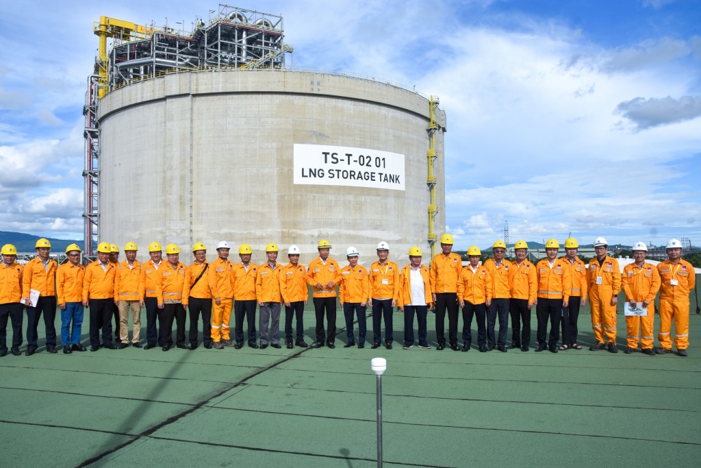 Chuỗi Kho cảng LNG Thị Vải nằm trong tổng thể Kho cảng PV GAS Vũng Tàu