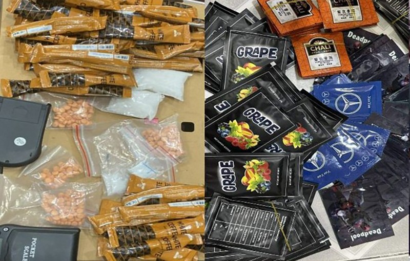 Lực lượng Công an đã phát hiện, thu giữ một số loại ma túy dưới dạng cà phê, trà hoa quả... Lực lượng Công an đã phát hiện, thu giữ một số loại ma túy dưới dạng cà phê, trà hoa quả...