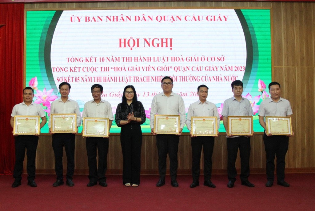Phường Trung Hoà đoạt giải Nhất cuộc thi video “Hoà giải viên giỏi” cấp quận và được chọn cử đi dự cuộc thi cấp TP