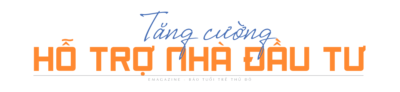 Tăng cường hỗ trợ nhà đầu tư