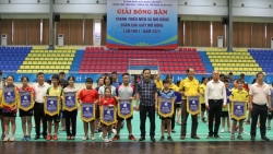 Quận Cầu Giấy khai mạc giải bóng bàn thanh thiếu niên và nhi đồng