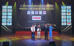 Vedan được vinh danh Top 10 nhãn hiệu nổi tiếng Việt Nam 2023