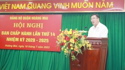 Quận Hoàng Mai đẩy nhanh tiến độ các dự án chào mừng kỷ niệm 20 năm thành lập