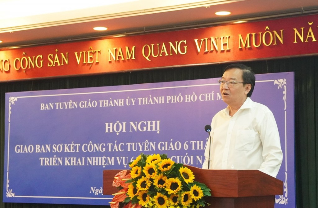 TP Hồ Chí Minh phát huy vai trò hiệu quả của cán bộ tuyên giáo