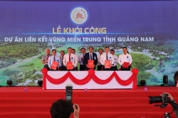 Quảng Nam: Khởi công dự án liên kết vùng miền Trung