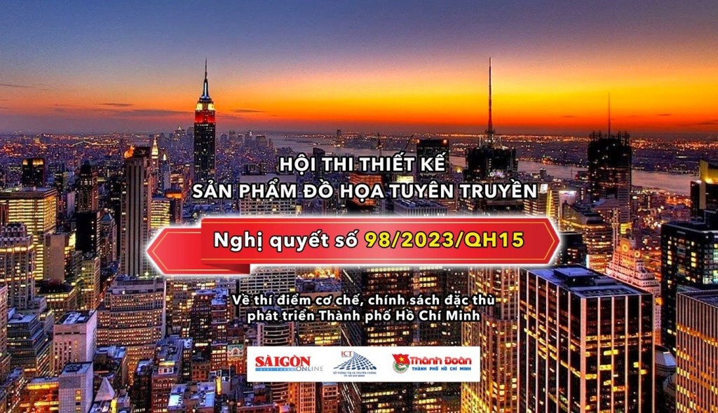 TP Hồ Chí Minh tổ chức thi thiết kế tuyên truyền những quyết sách quan trọng