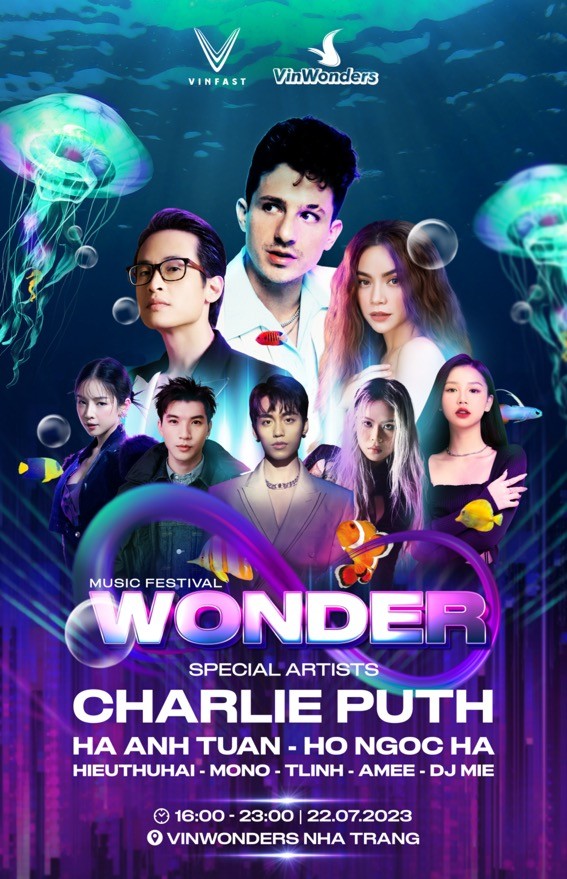 Hà Anh Tuấn - sao đầu tiên của 8Wonder đã đến Vinpearl Nha Trang