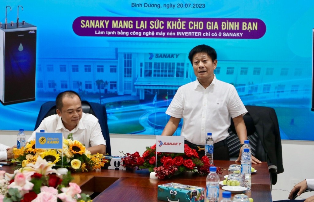 Ông Đặng Quốc Việt, Tổng Giám đốc Công ty Sanaky Việt Nam