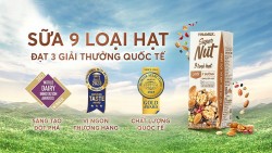 Sữa hạt Vinamilk Super Nut lập "hat-trick" giải thưởng quốc tế