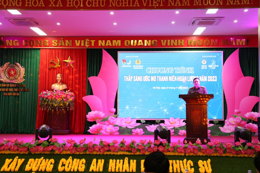 Niềm vui của các phạm nhân trong "Thắp sáng ước mơ thanh niên hoàn lương" năm 2023