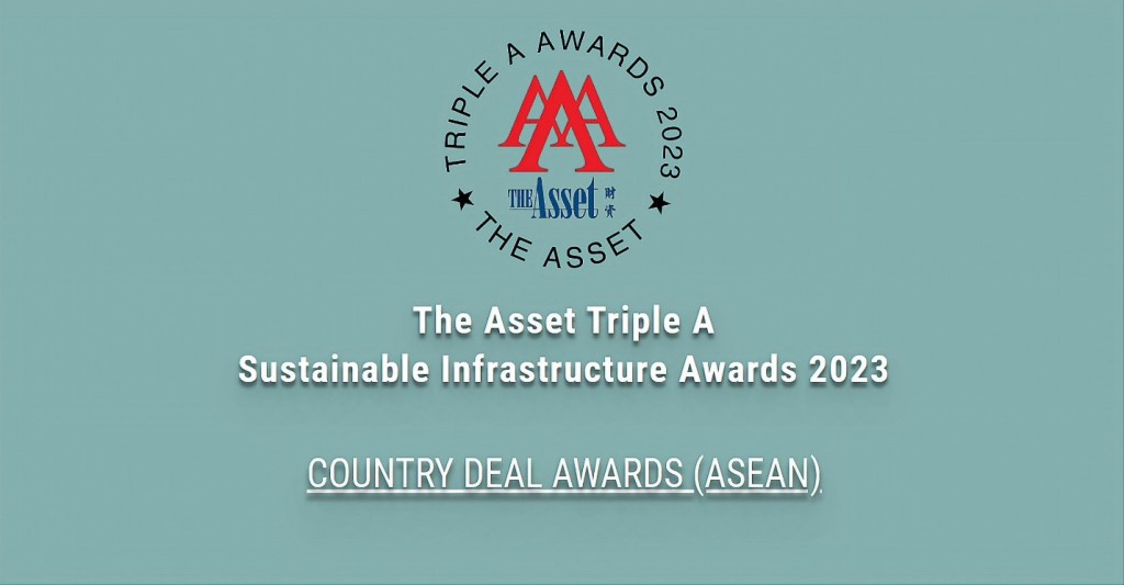 The Asset Triple A Sustainable Infrastructure Awards là giải thưởng uy tín của Tạp chí tài chính quốc tế nổi tiếng The Asset