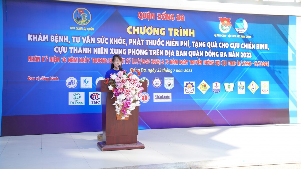 Đồng chí Trần Khả Nhật - Phó Bí thư Quận đoàn Đống Đa