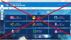 Cảnh báo trang web giả mạo Cổng dịch vụ công ngành BHXH Việt Nam
