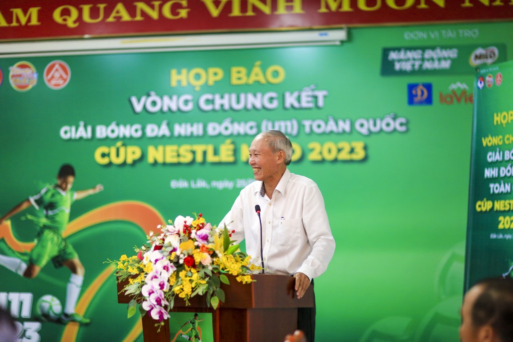 16 đội bóng xuất sắc tham gia Vòng chung kết Giải bóng đá nhi đồng toàn quốc 2023