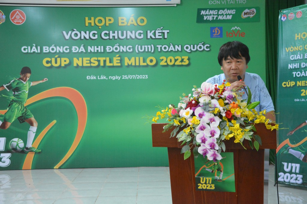 16 đội bóng xuất sắc tham gia Vòng chung kết Giải bóng đá nhi đồng toàn quốc 2023