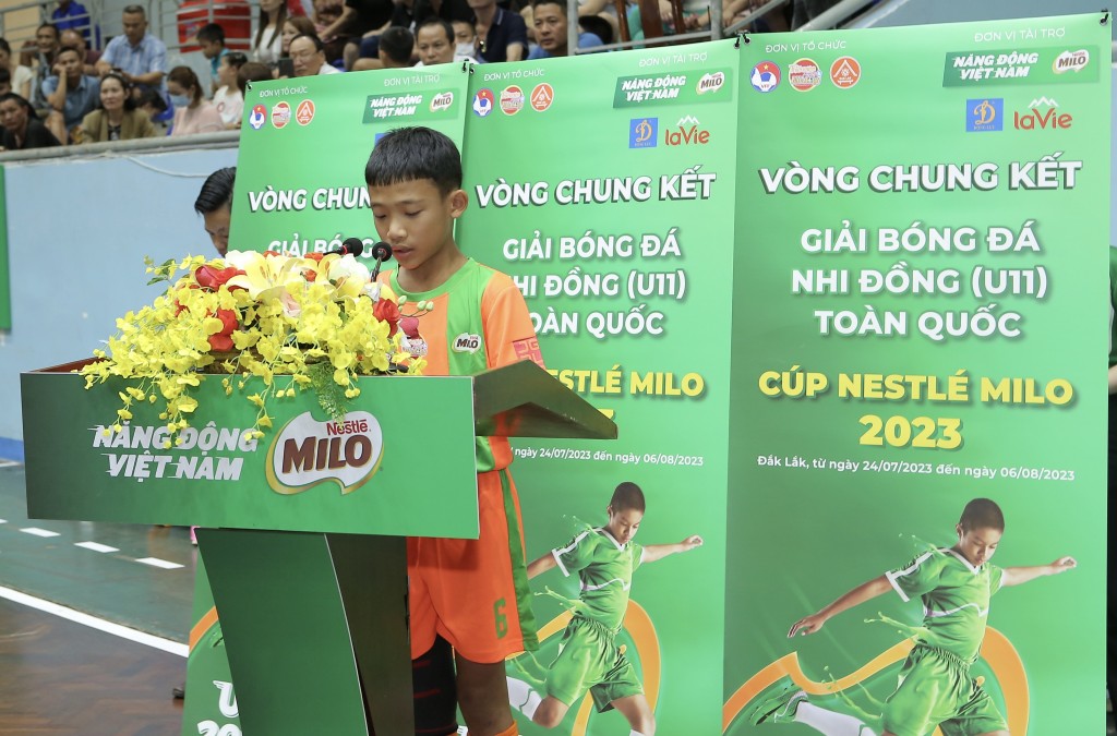 Khởi tranh Giải bóng đá nhi đồng toàn quốc, Cúp Nestlé Milo 2023