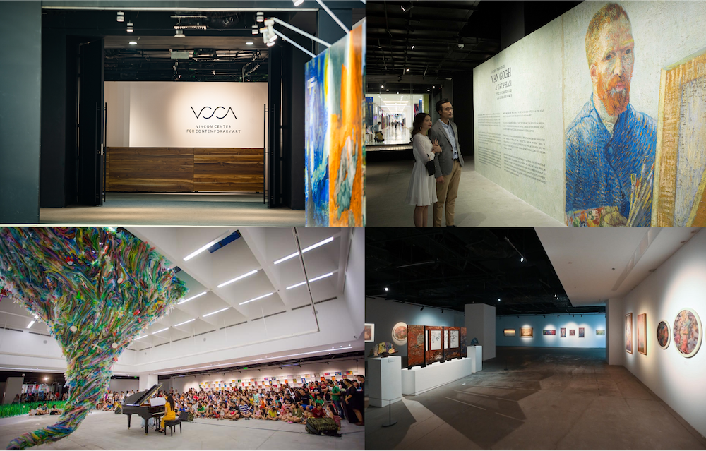 Ấn tượng không gian trải nghiệm độc đáo của Trung tâm Nghệ thuật Đương đại VCCA với tổng diện tích lên tới gần 4.000 m2 tại Vincom Mega Mall Royal City