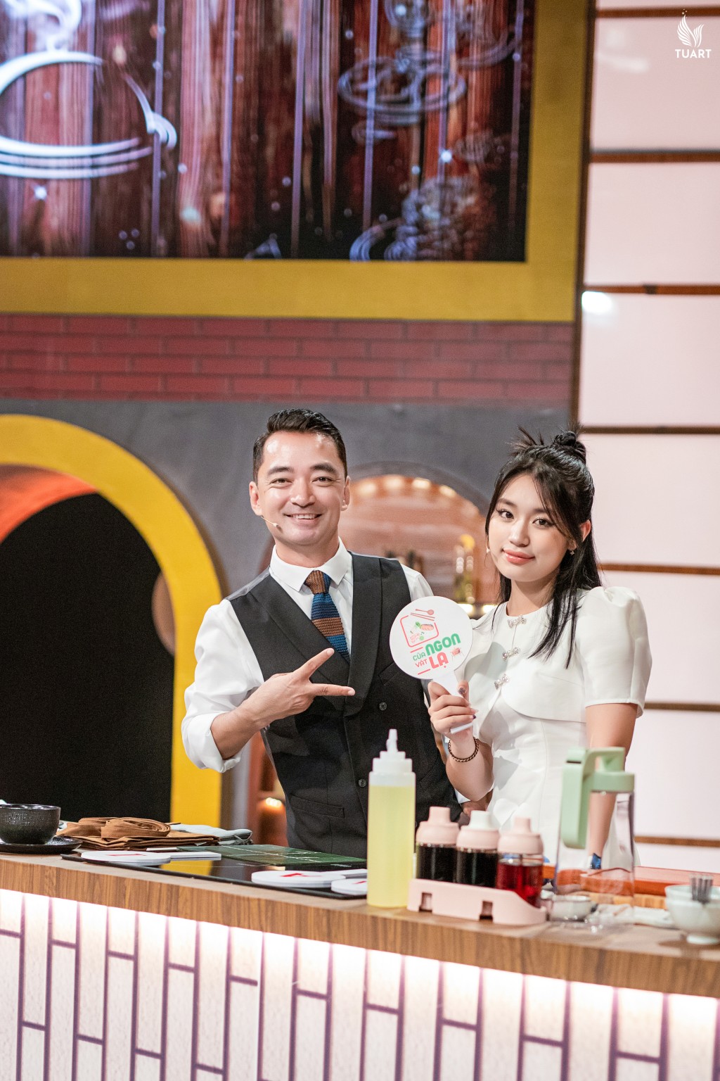 Hoa hậu Ngọc Hân hào hứng tham gia gameshow mới về ẩm thực