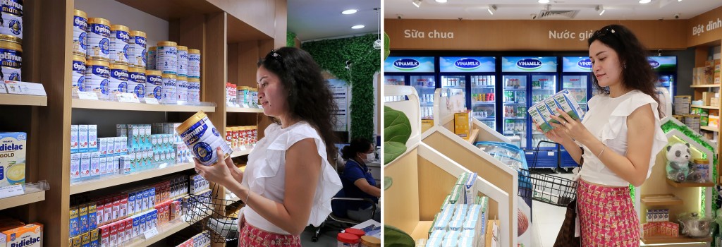 Kênh Cửa hàng Giấc mơ sữa Việt và thương mại điện tử của Vinamilk tăng trưởng 2 chữ số trong Quí II/2023