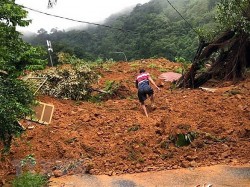 Tập trung khắc phục hậu quả sạt lở đất tại đèo Bảo Lộc