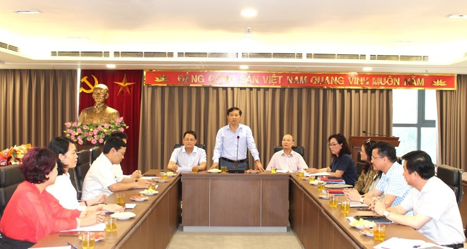Ban Tuyên giáo Thành ủy Hà Nội tổ chức Hội nghị giao ban đánh giá kết quả công tác báo chí Thành phố tháng 4