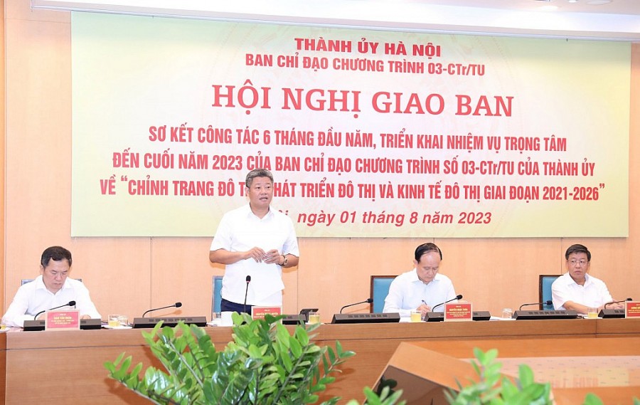 Rà soát công trình, dự án, nỗ lực hoàn thành các chỉ tiêu phát triển đô thị