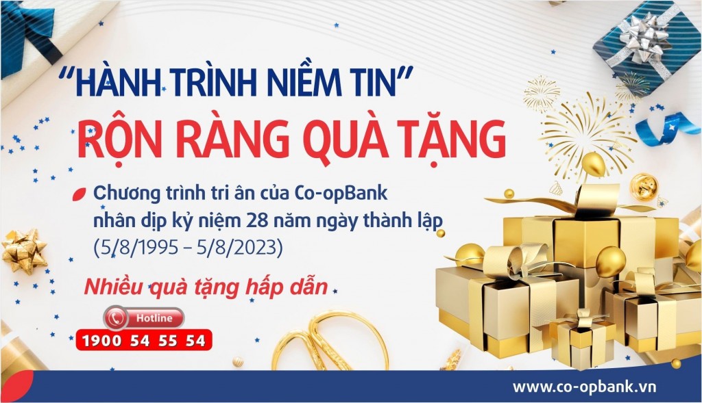 Co-opBank: 28 năm - một hành trình niềm tin