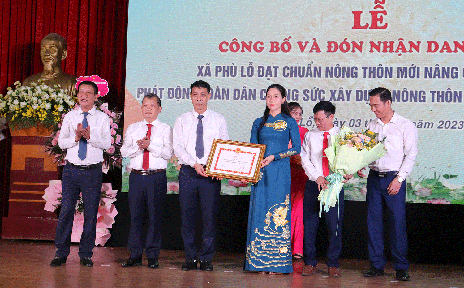 Huyện Sóc Sơn có thêm xã đạt chuẩn Nông thôn mới nâng cao