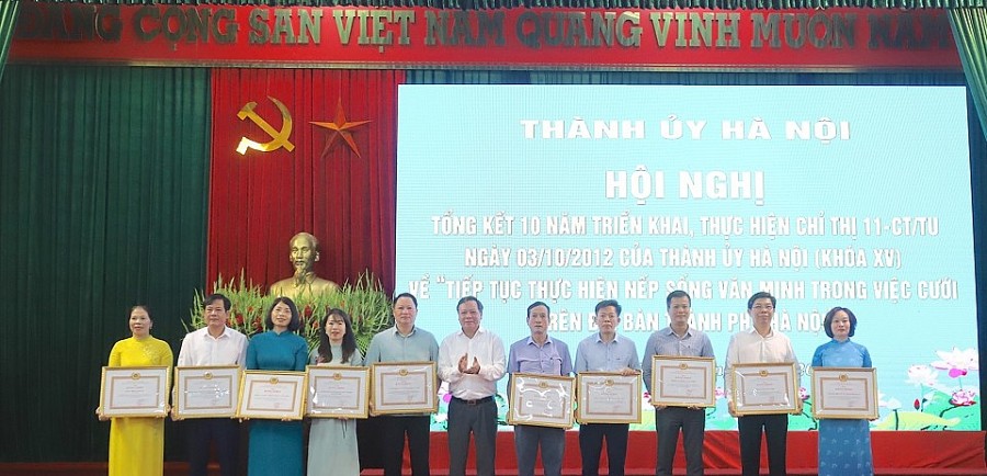 Nhiều chuyển biến tích cực sau 10 năm thực hiện nếp sống văn minh trong việc cưới