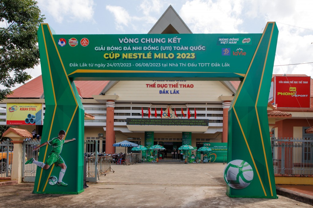 Vòng chung kết Giải bóng đá Nhi đồng toàn quốc 2023 diễn ra trong từ ngày 24_7 đến 06_08 tại tỉnh Đắk Lắk, với sự góp mặt của 16 đội bóng xuất sắc
