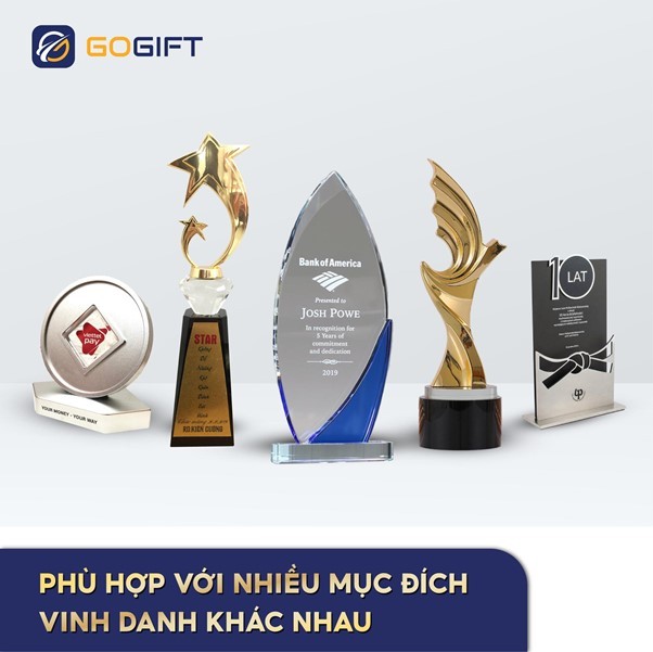 Kỷ niệm chương Gogift - Quà tặng vinh danh tinh tế, sang trọng