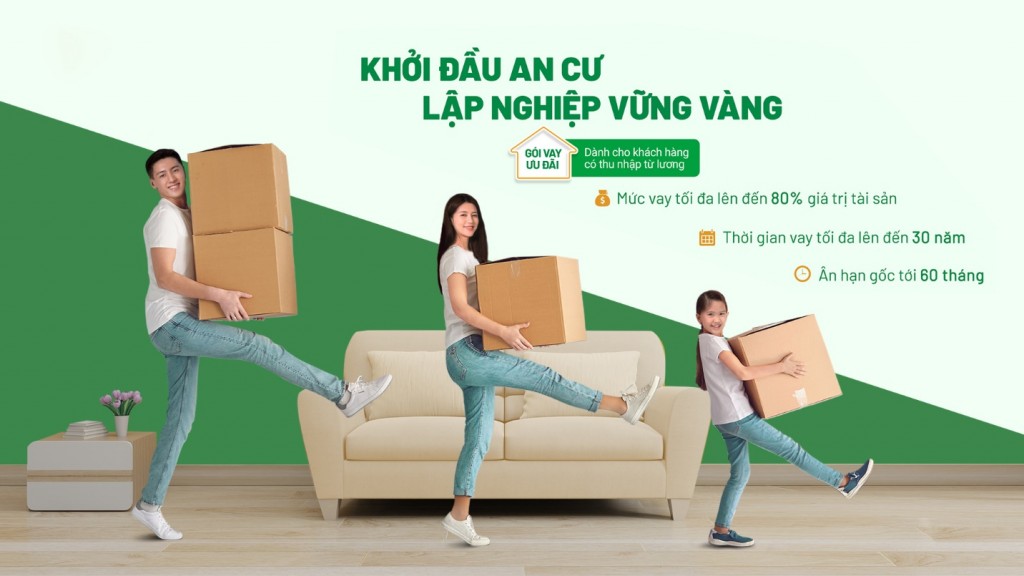 Các gói vay mua nhà tạo OCB đang nhận được sự quan tâm rất lớn từ các gia đình trẻ