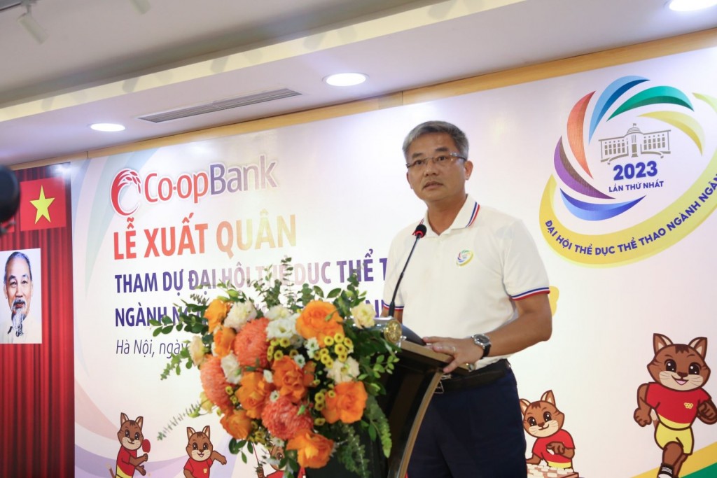 Co-opBank tổ chức lễ xuất quân tham dự Đại hội TDTT ngành Ngân hàng lần thứ nhất