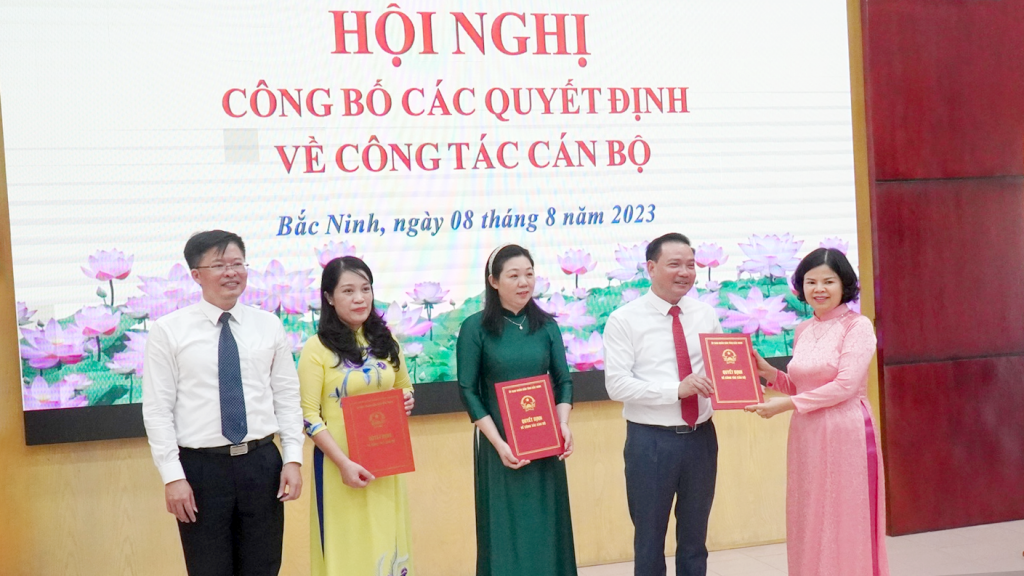 Chủ tịch Hội Nông dân tỉnh Bắc Ninh Trần Đăng Sâm được bổ nhiệm giữ chức Giám đốc Sở Tư pháp