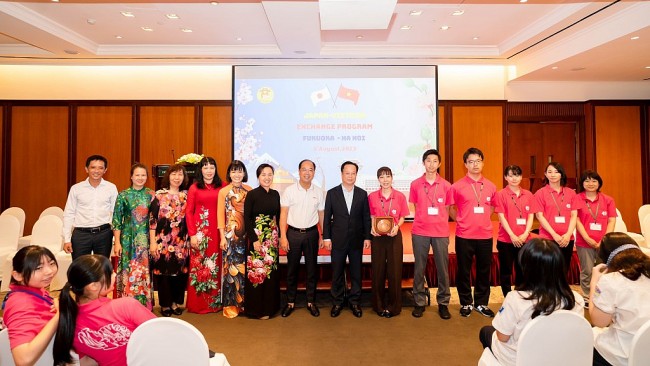 Hà Nội đón 41 học sinh từ các trường học Nhật Bản đến trao đổi giao lưu văn hóa